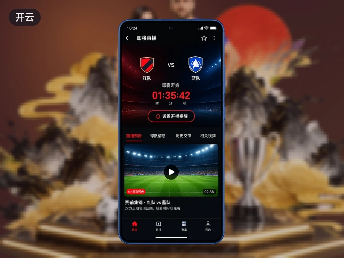 装上开云 APP，热门赛事不缺席